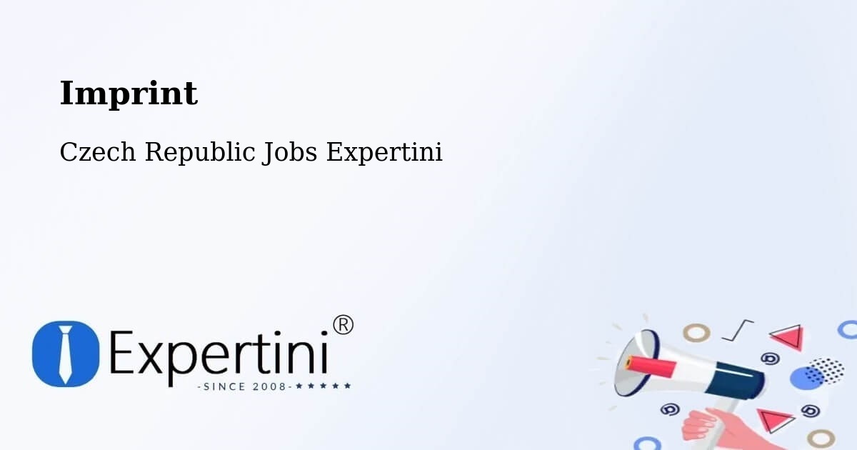 Imprint – Křížová - Czech Republic Jobs Expertini